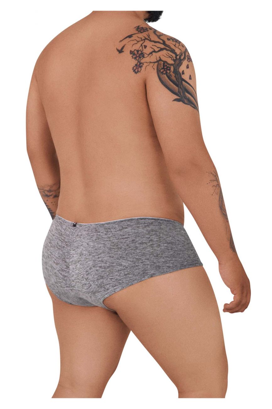 Xtremen 91103X Microfiber Trunks Jasper Grey Plus Sizes