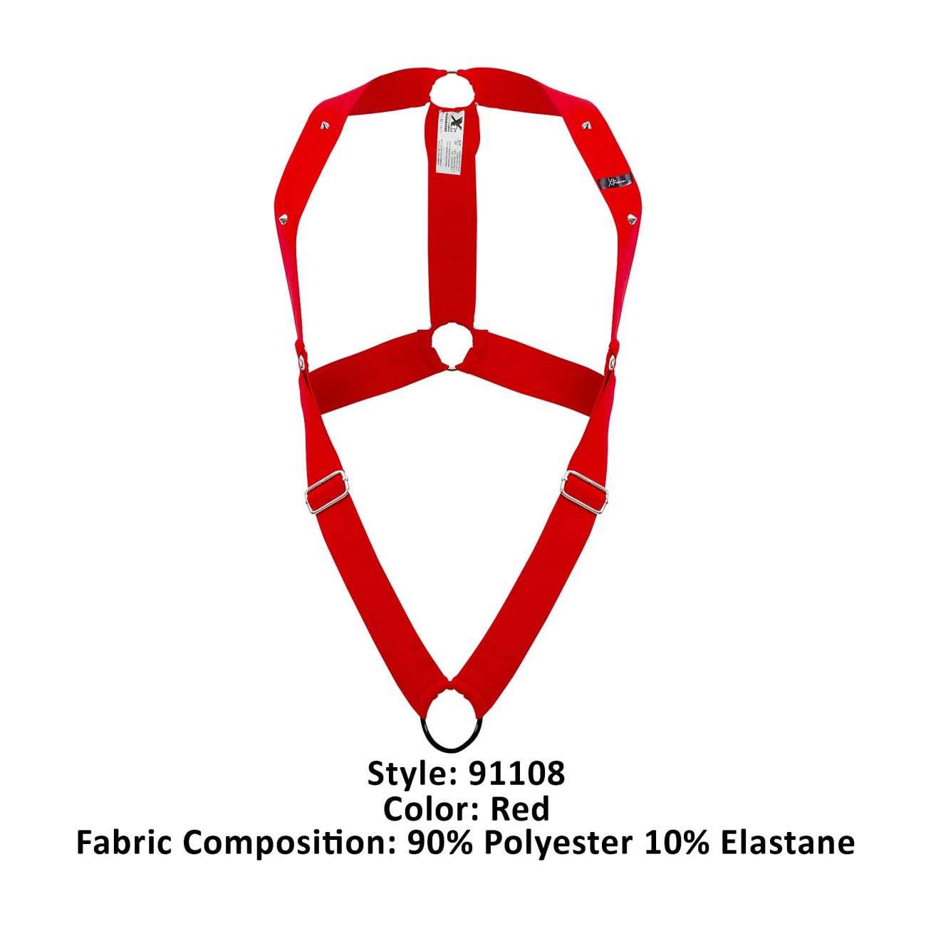 Xtremen 91108 C-Ring Harness Red