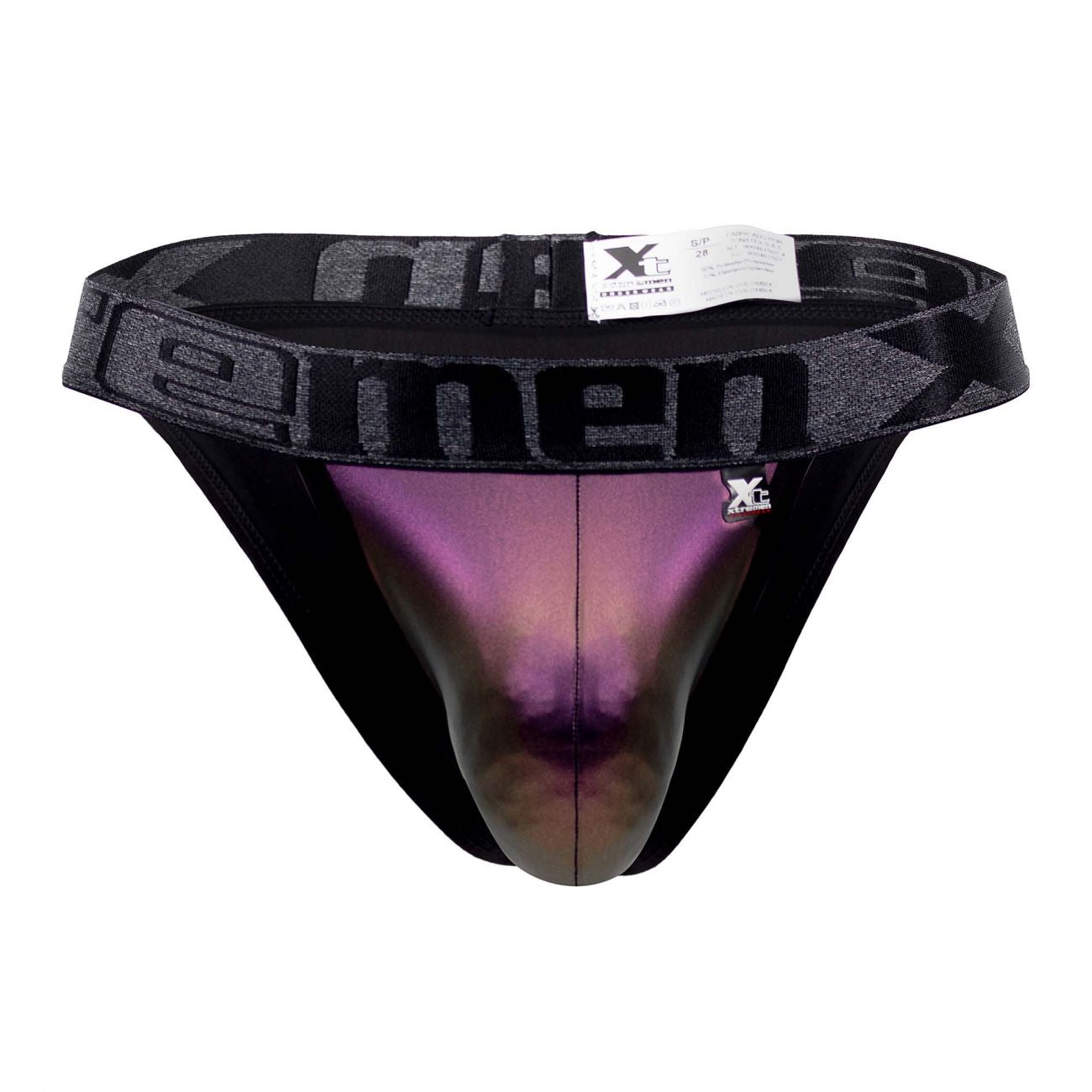 Xtremen 91109 Faux Leather Bikini Maroon