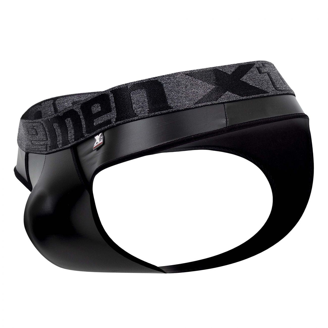 Xtremen 91113 Faux Leather Thongs Black