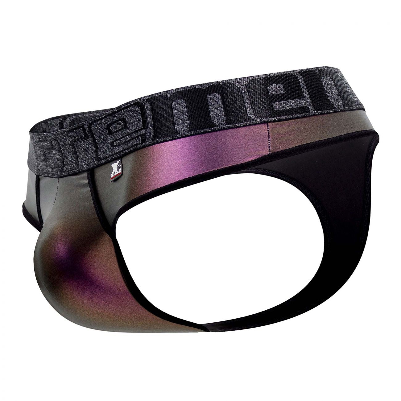 Xtremen 91113 Faux Leather Thongs Black