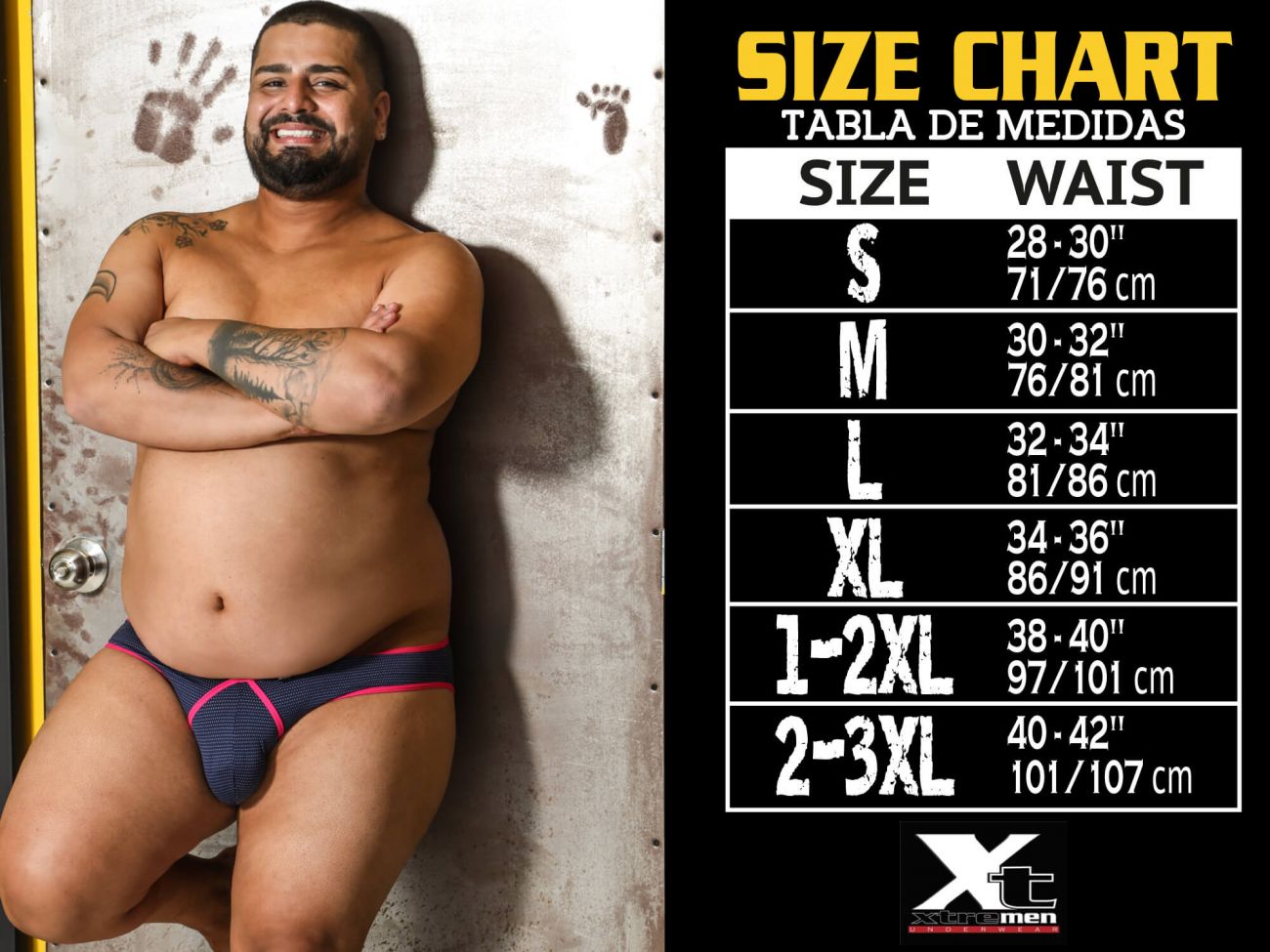 Xtremen 41310 Stripes Briefs