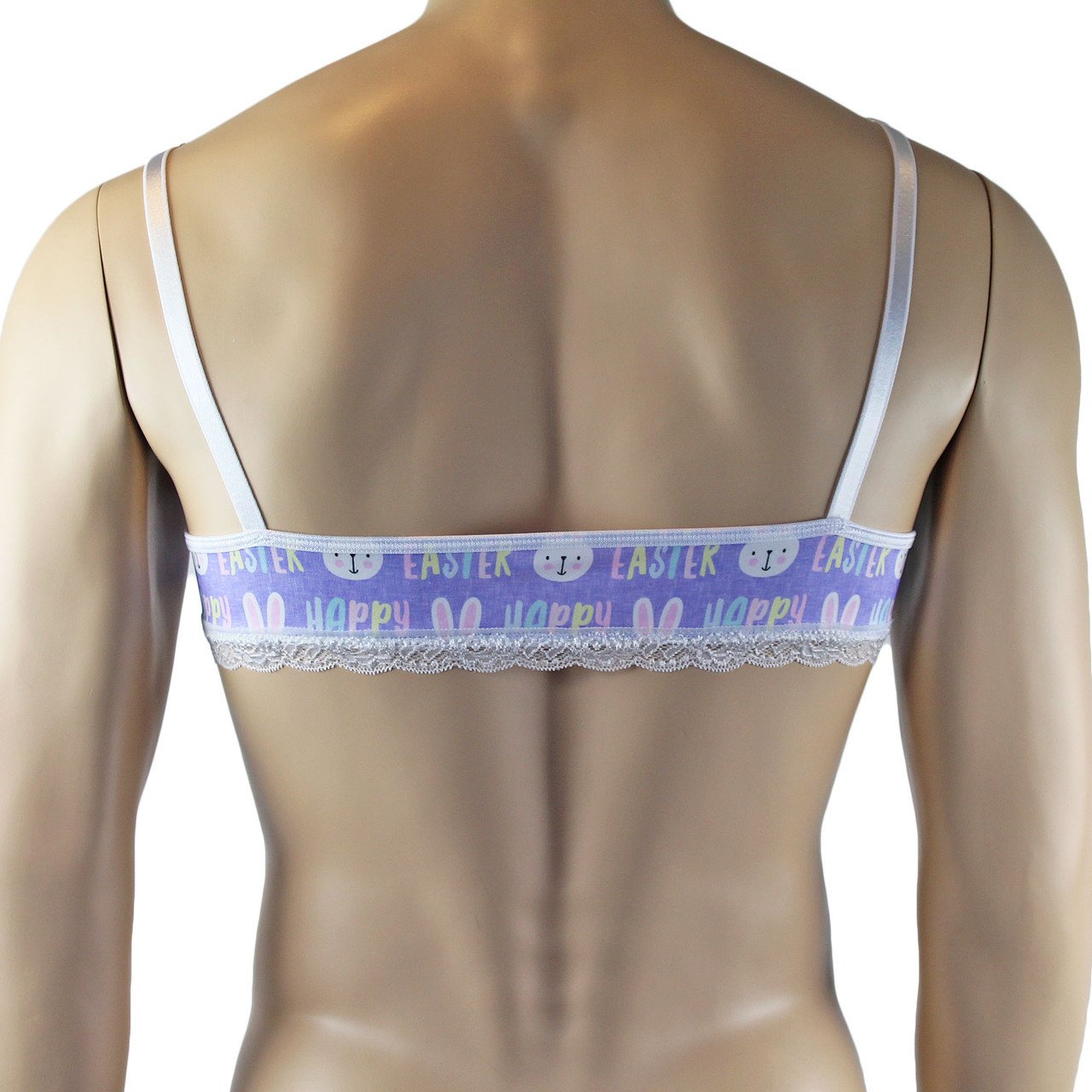 Easter Bunny Mens Lingerie Male Bra Top