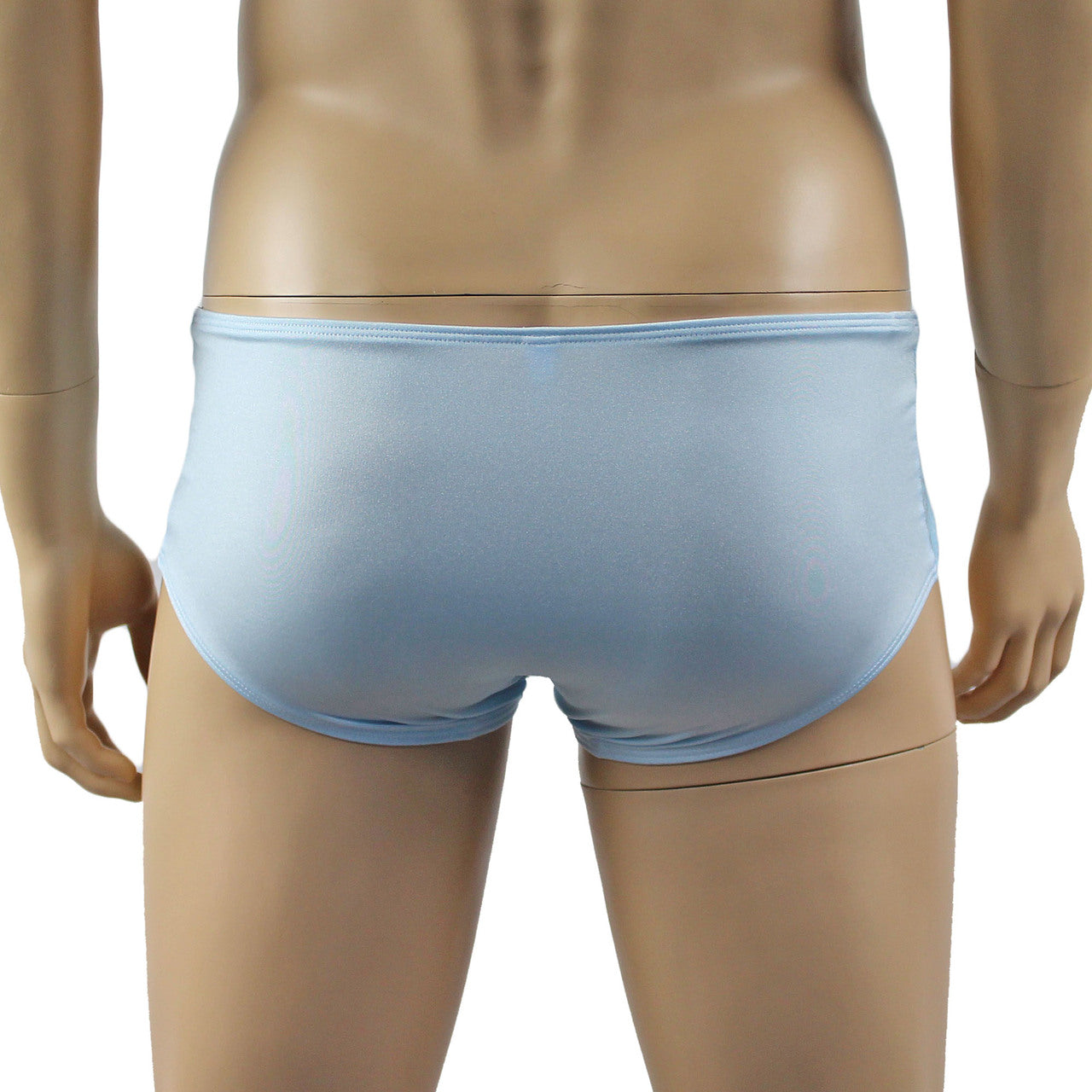 Mens Luxury Stretch Boxer Brief with Beautiful Lace (light blue plus other colours)