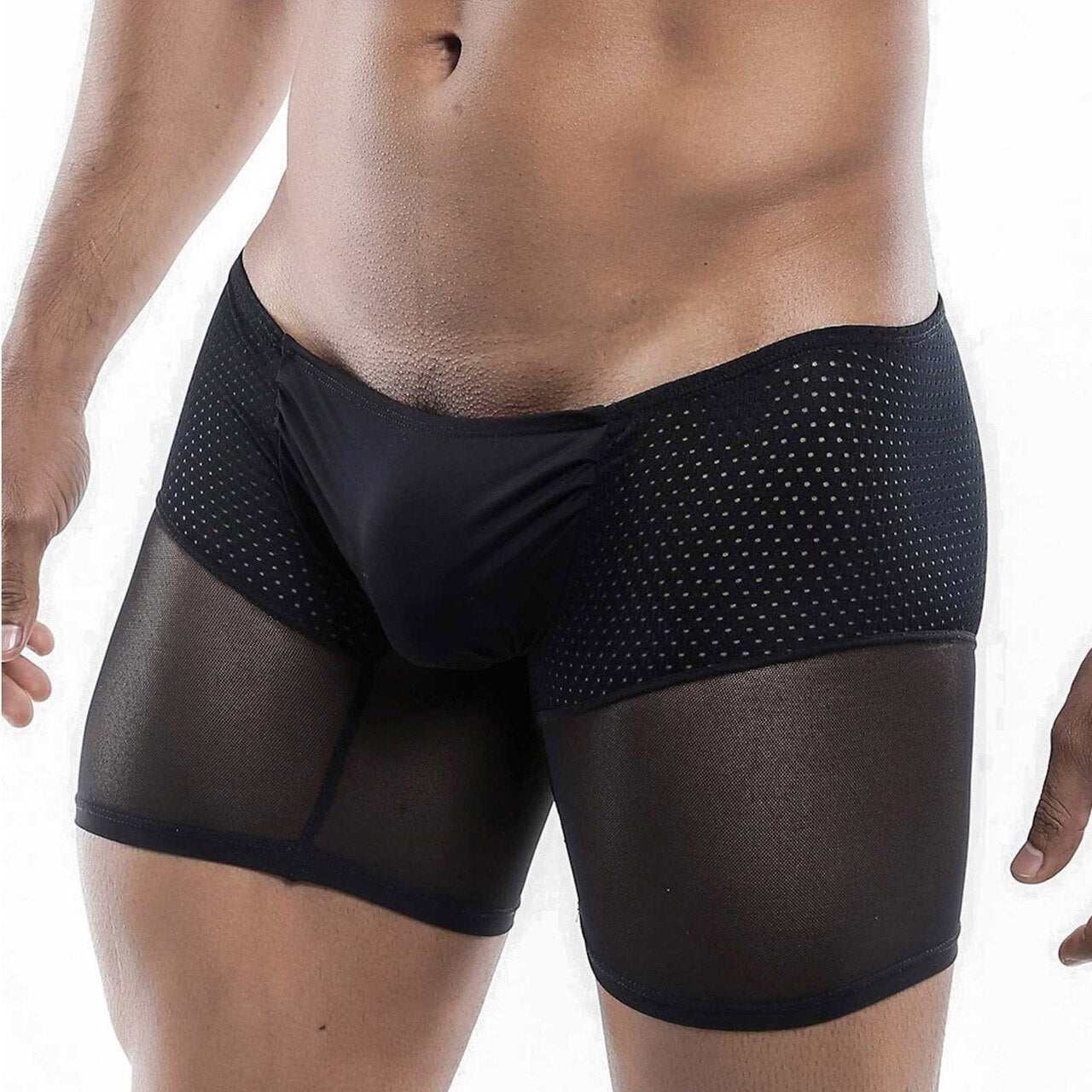 Mens Low Waist Micromesh Boxer Brief