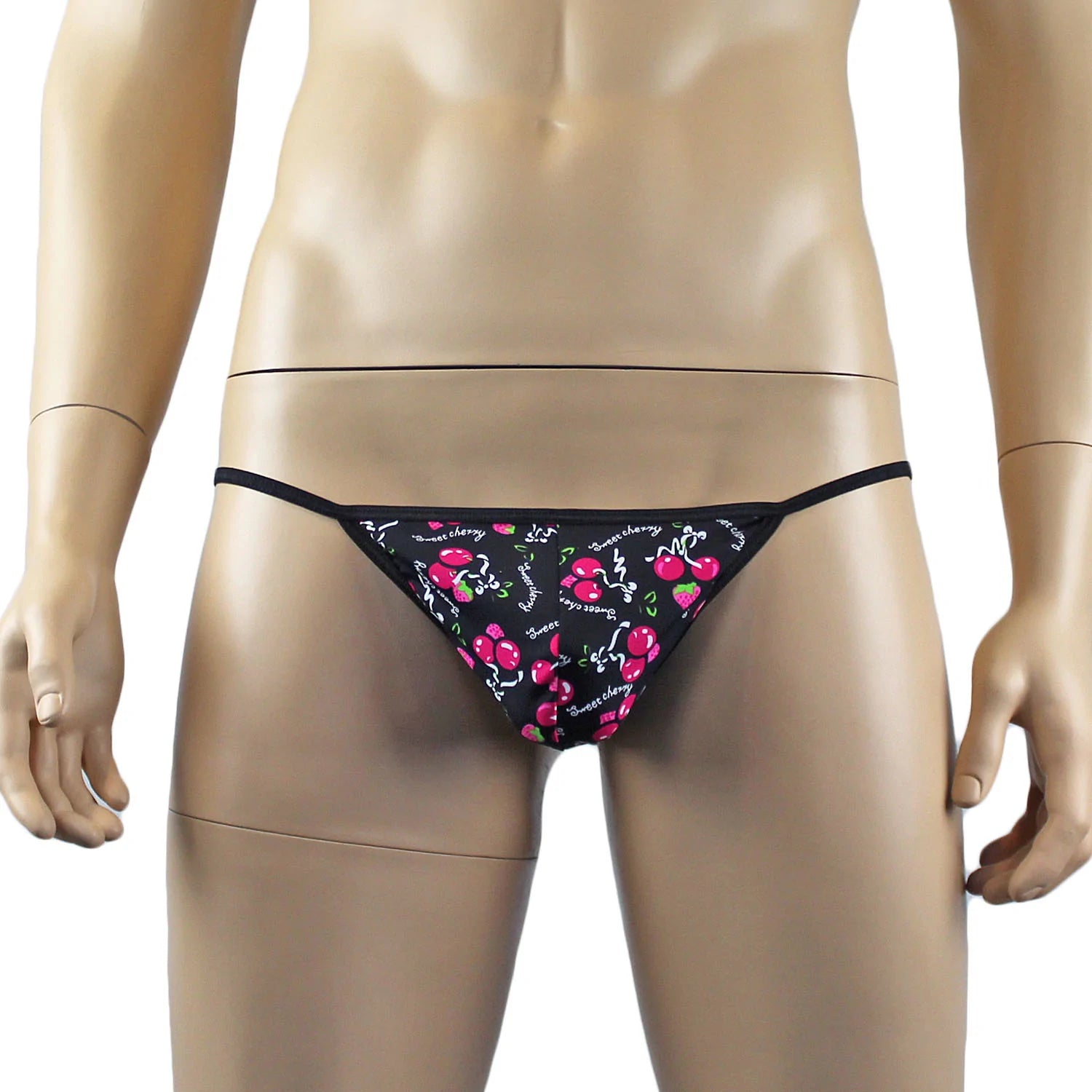 SALE - Mens Sweet Cherry Pouch G string with String Back