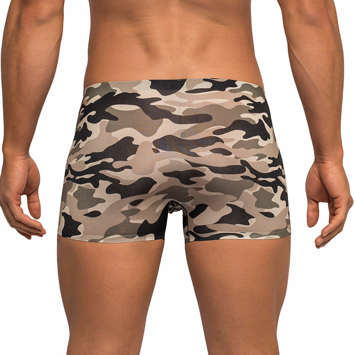 SALE - Mens Seamless Mini Boxer Brief Commando Style