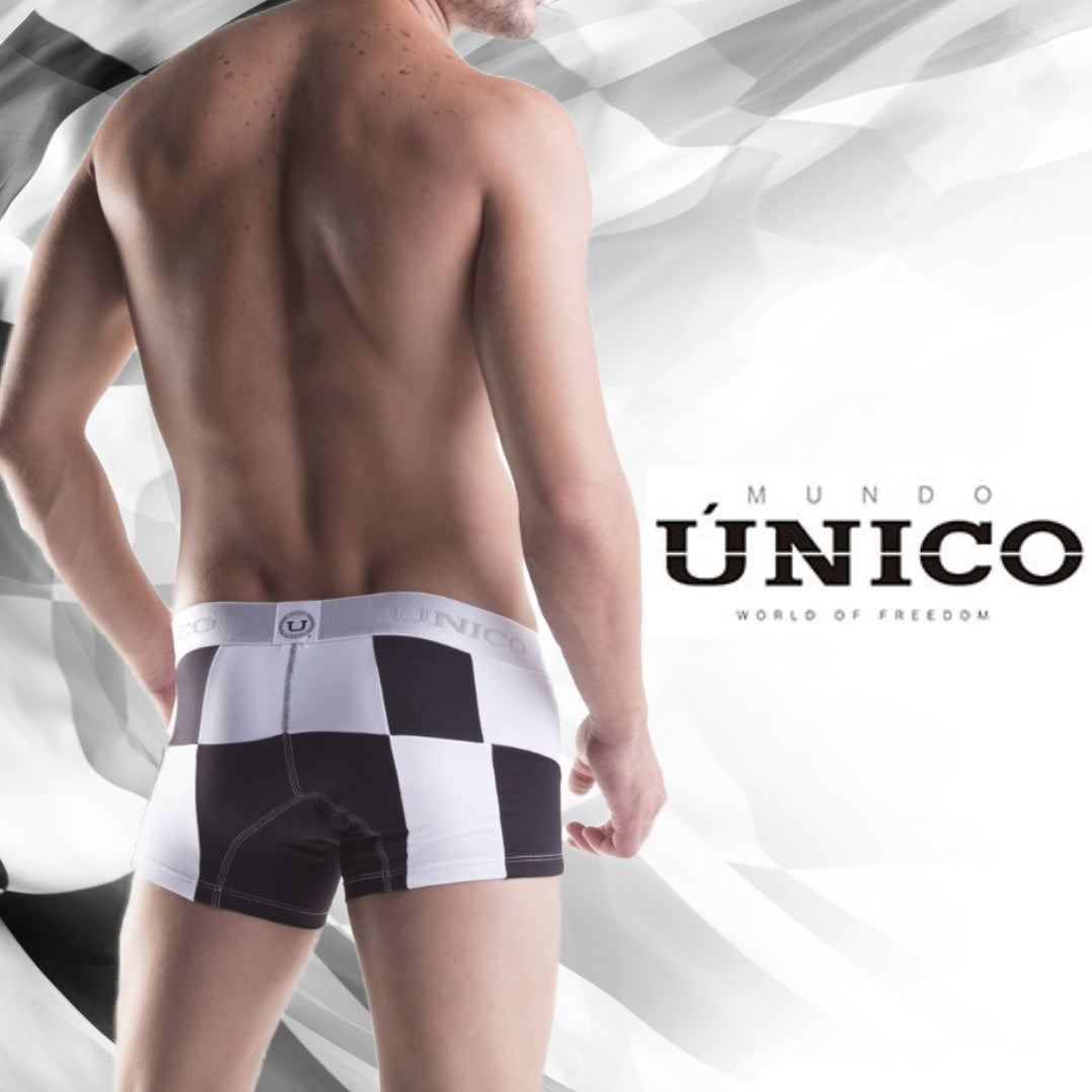 Great Fitting Underwear is the Goal with the Unico F1 Car Racing Boxer Briefs!
