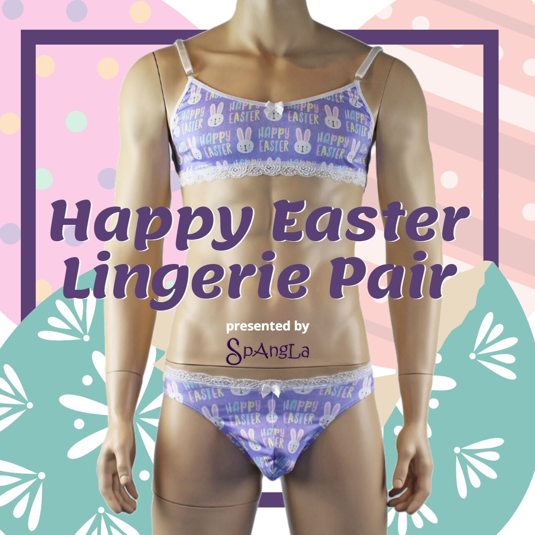 An Intimate Easter Hatches with Spangla's Easter Lingerie Ensemble