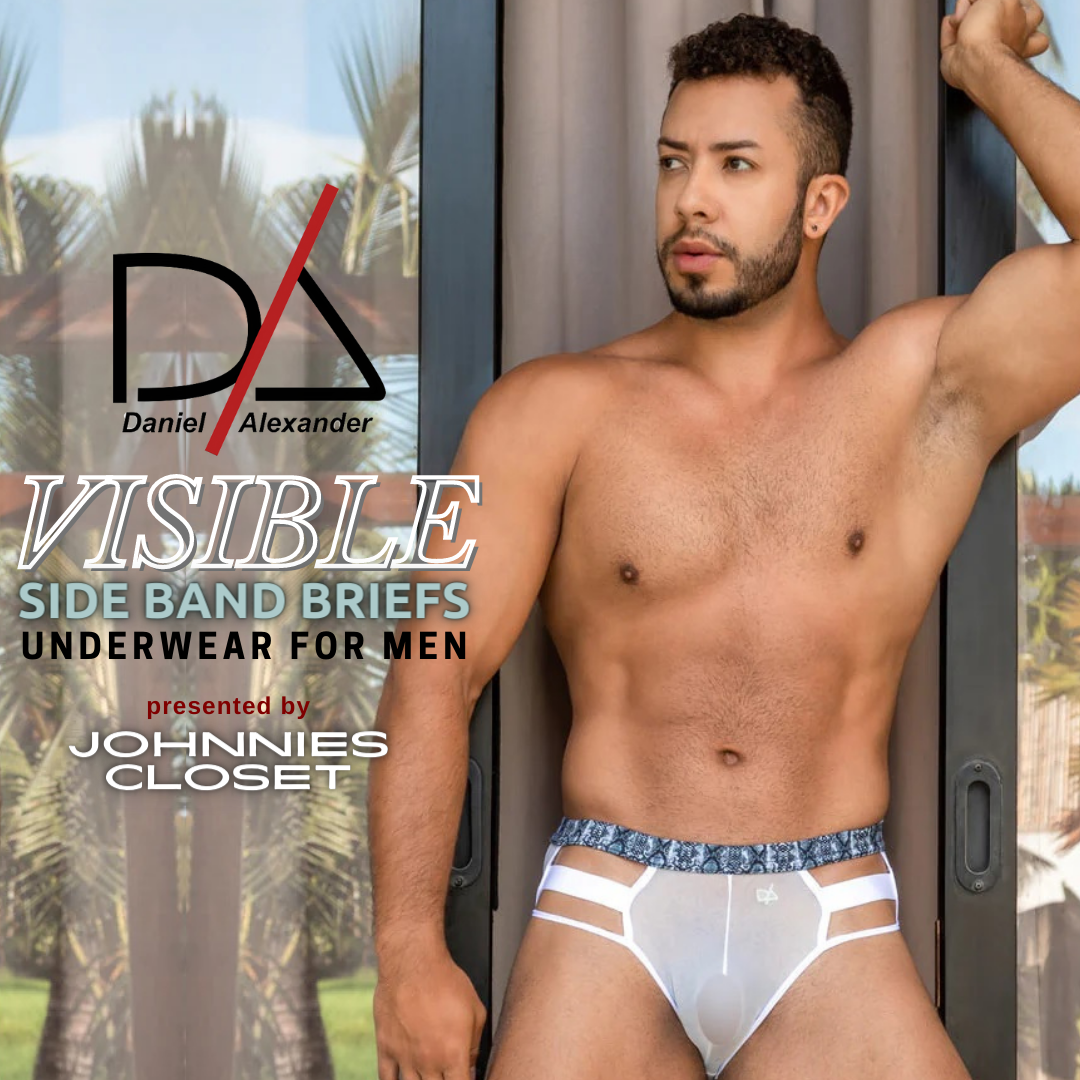 A Daniel Alexander Brief with a Stunning Print and Sexy Twist for Mens Underwear