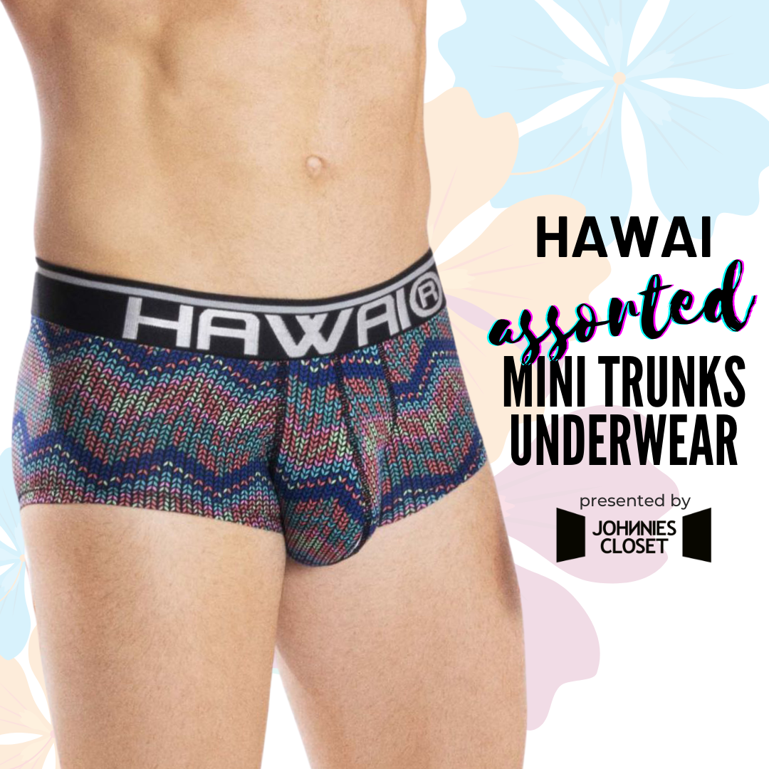 Dive into the Assorted Selection of Mini Trunks from HAWAI!