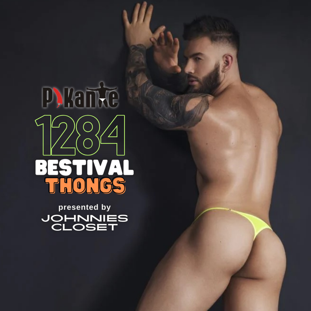 It’s a Party Sexy Underwear with the Pikante Bestival Thongs for Men!