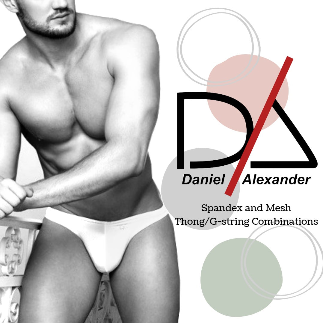 Spandex and Mesh Take Over in these Mens Underwear Styles from Daniel Alexander