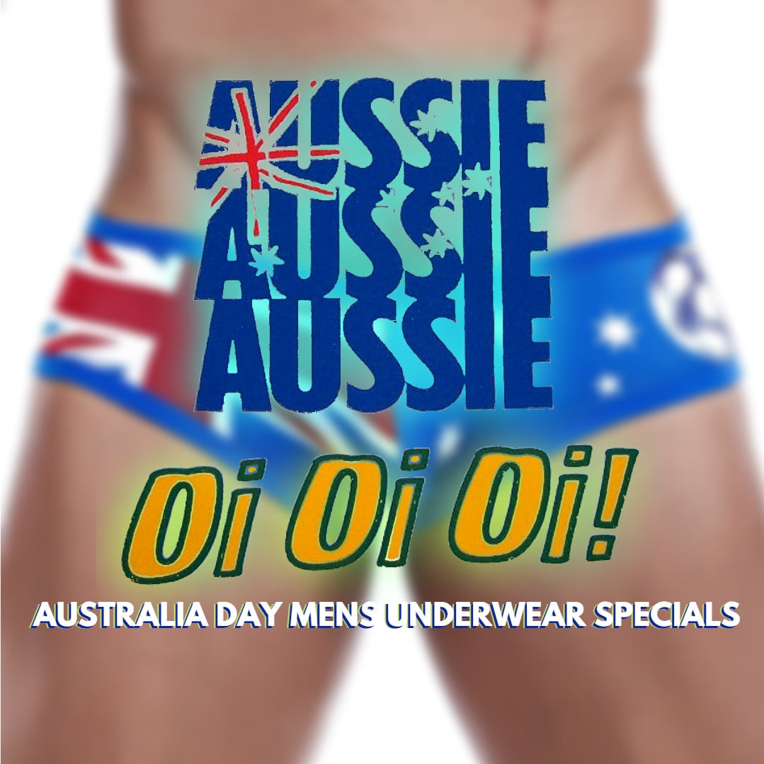These Australia Day Mens Underwear Specials will Bring Cheers to ‘ya, Mate!