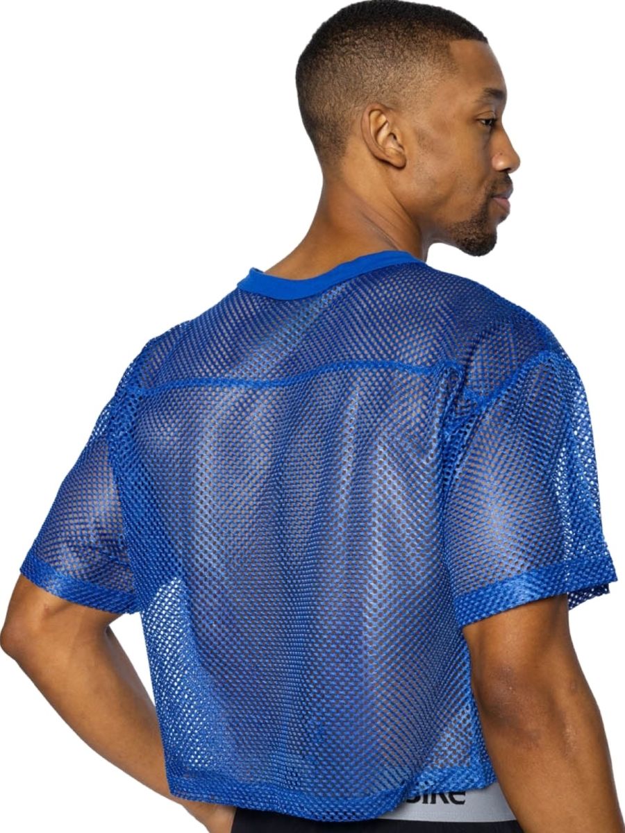 BIKE Athletic BAM134 Short Sleeve Practice Jersey Top Color Royal