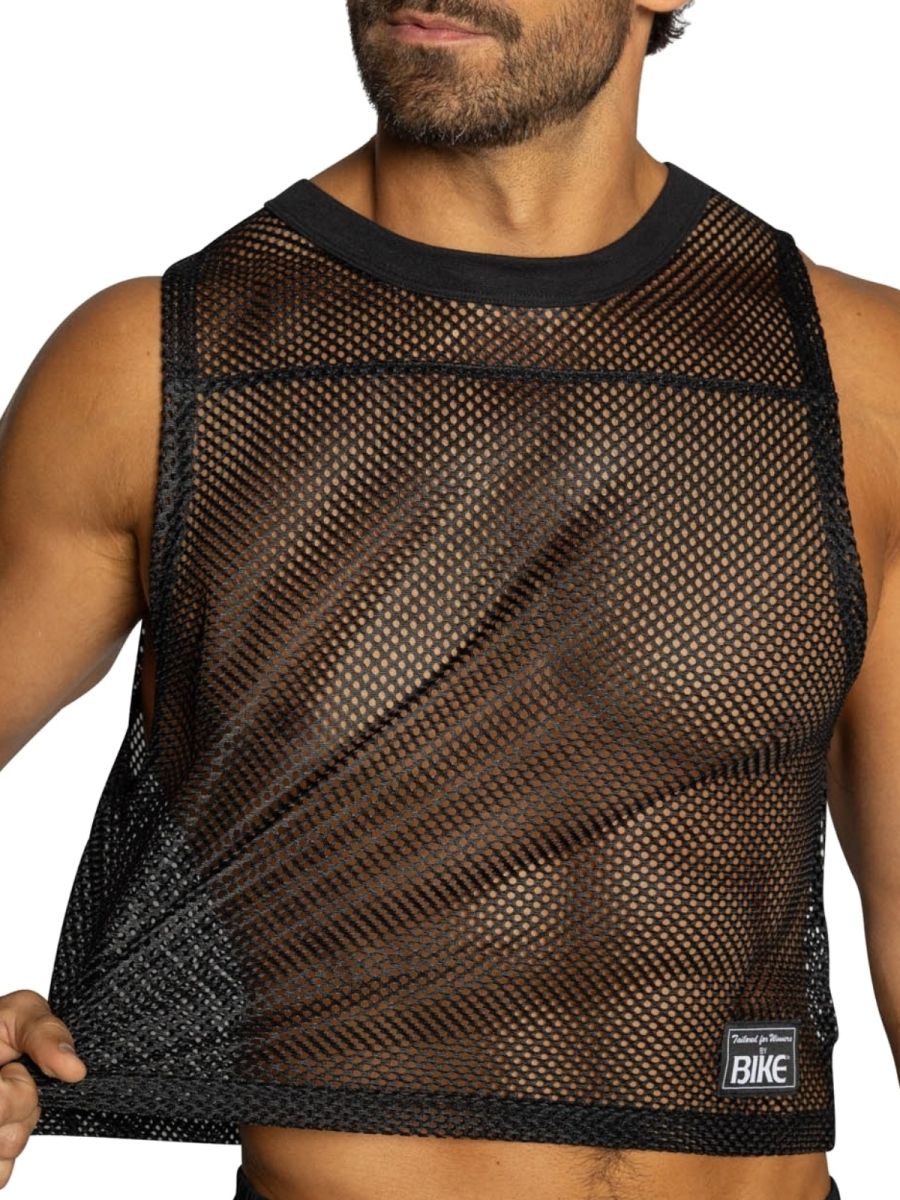 BIKE Athletic BAM135 Elevate Your Training Sleeveless Practice Jersey Color Black