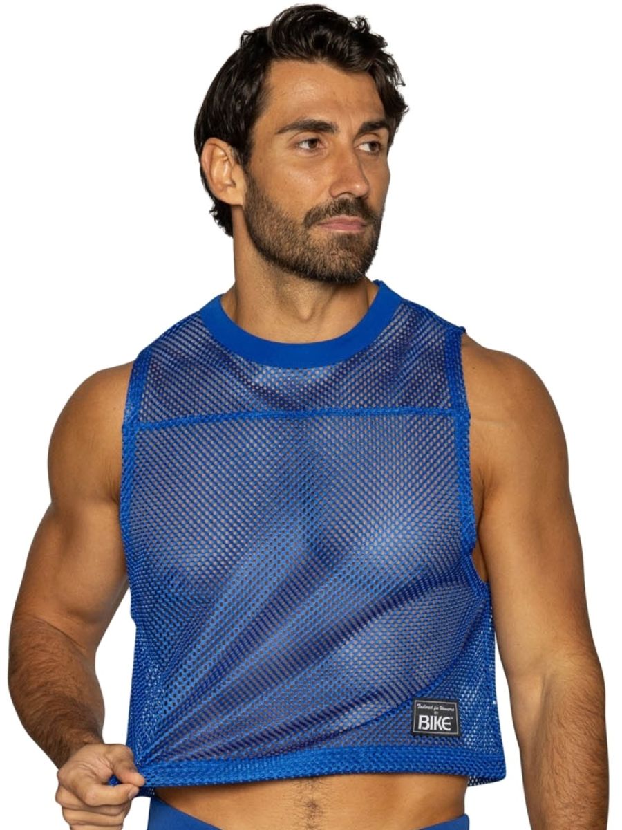 BIKE Athletic BAM135 Elevate Your Training Sleeveless Practice Jersey Color Royal