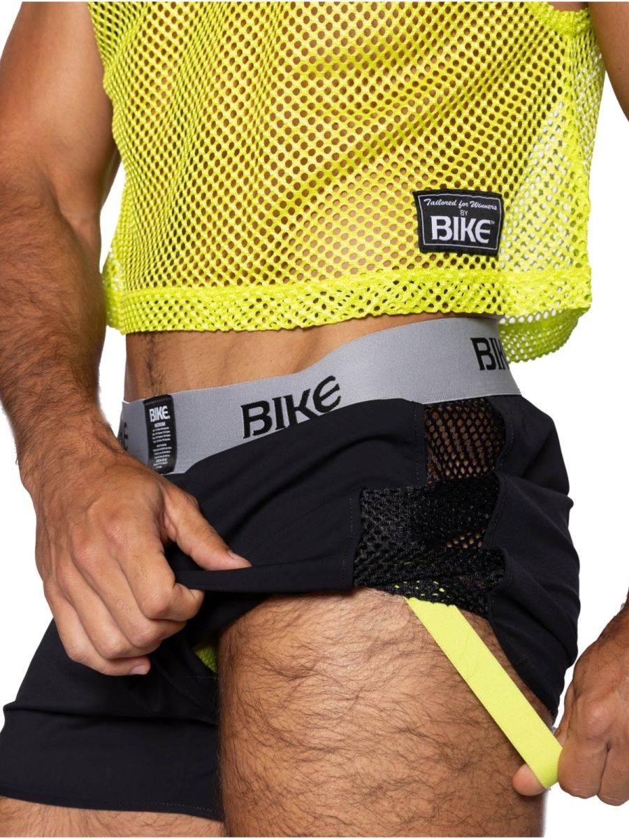 BIKE Athletic BAM225 Peek-a-boo Modern Peformance Jock Short Color