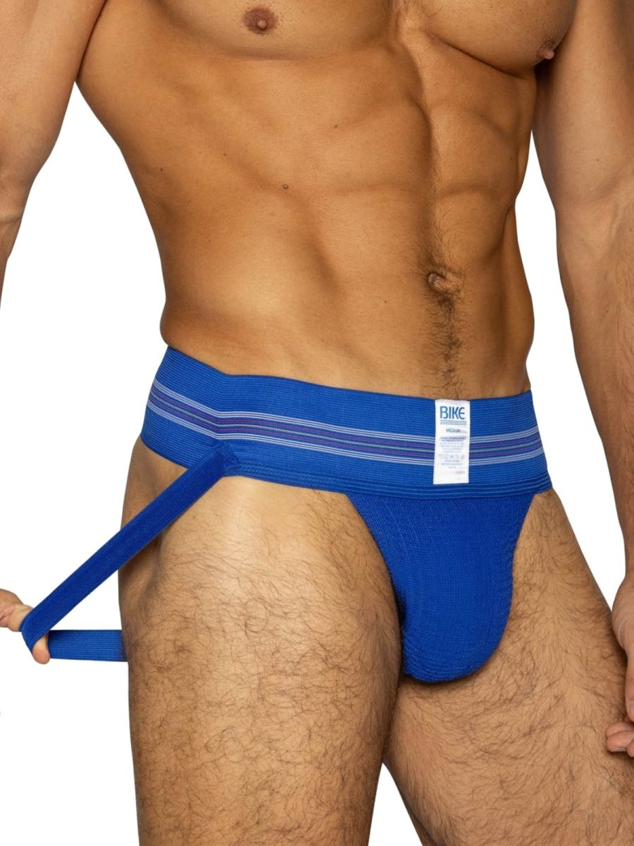 BIKE Athletic BAS306 Original Number 10 Jockstrap Performance Underwear Color Royal