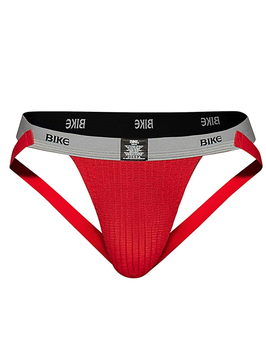 BIKE Athletic BAS308 Mens Athletic Performance Swimmer Jockstrap Red Plus Sizes