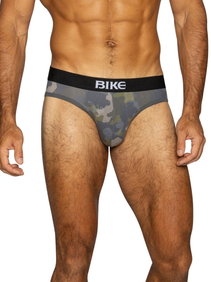 BIKE Athletic BAS327 Stretch Cotton Comfortable Brief Color Camo Plus Sizes