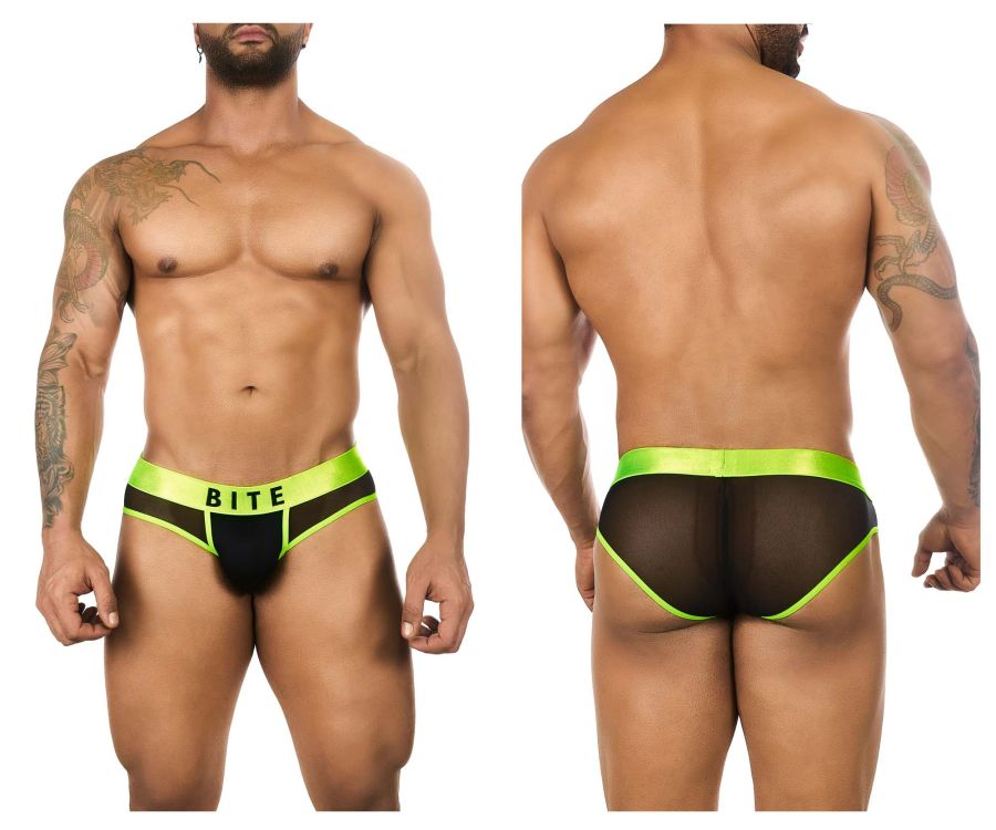 BiteWear BW2023110 Sweet Kiwi Briefs Black