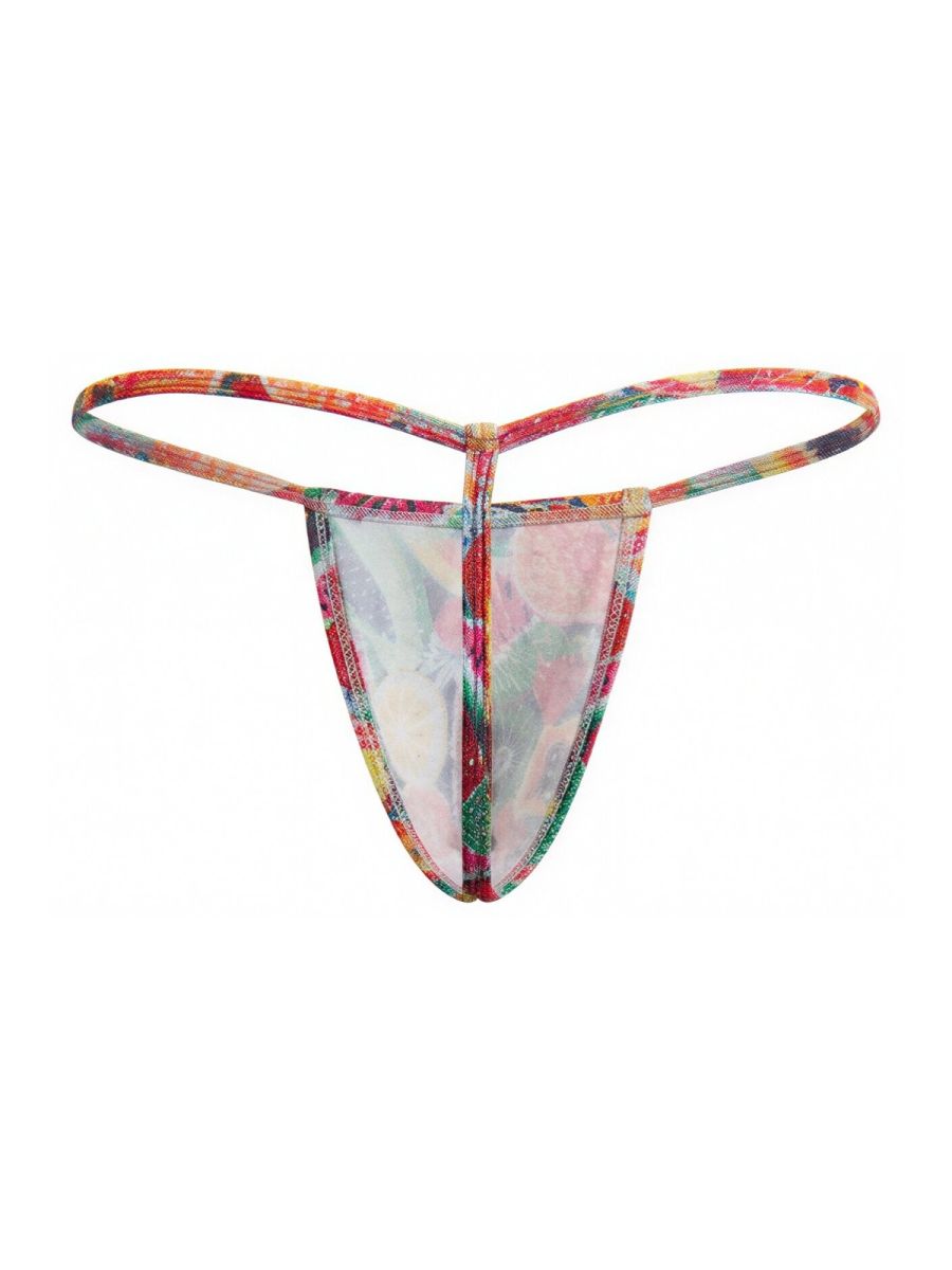 CandyMan 9586 Mens Sexy G-string Thong Printed Fruits