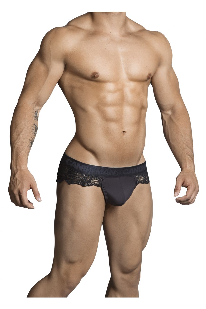 JCSTK - CandyMan 99304 Thongs Black