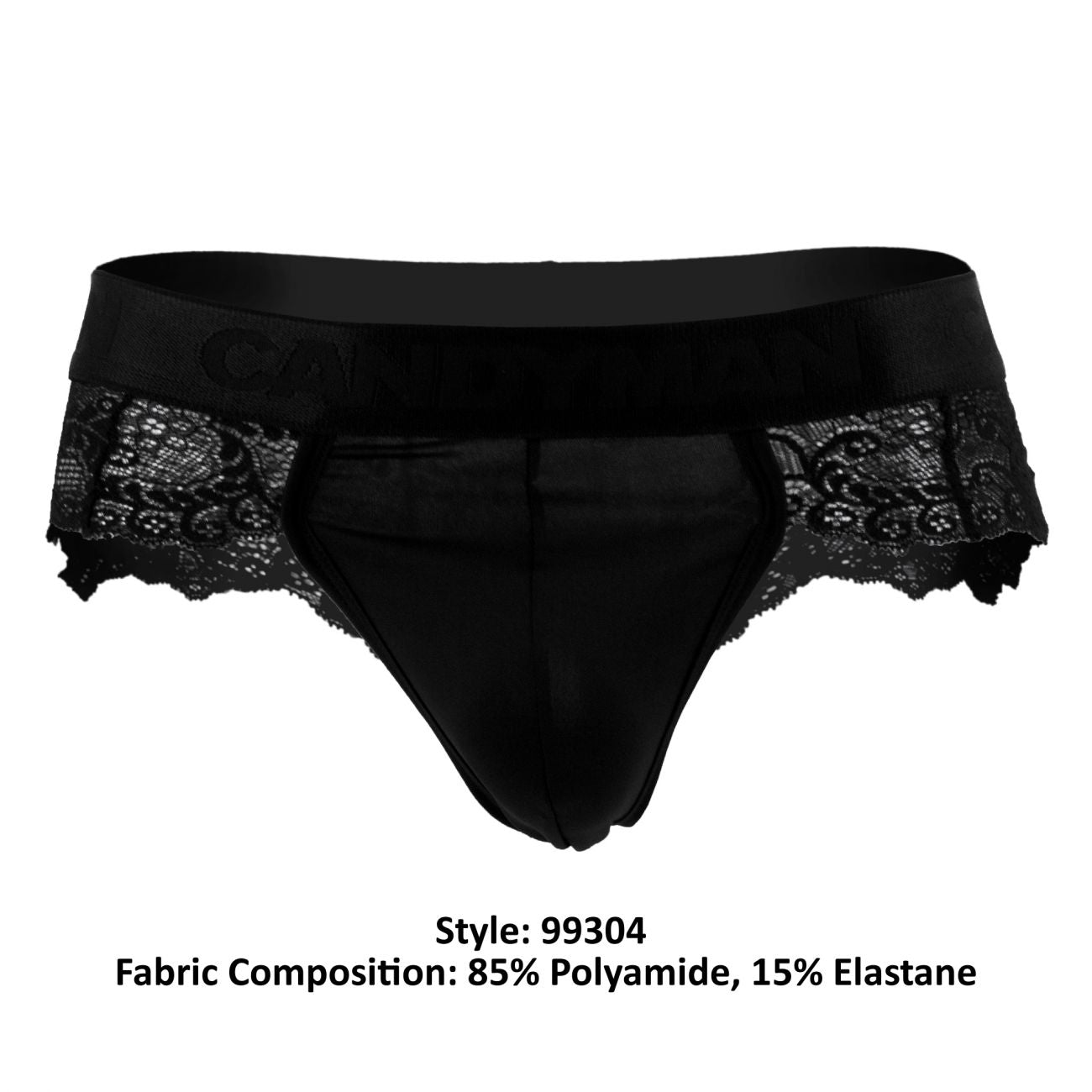 JCSTK - CandyMan 99304 Thongs Black
