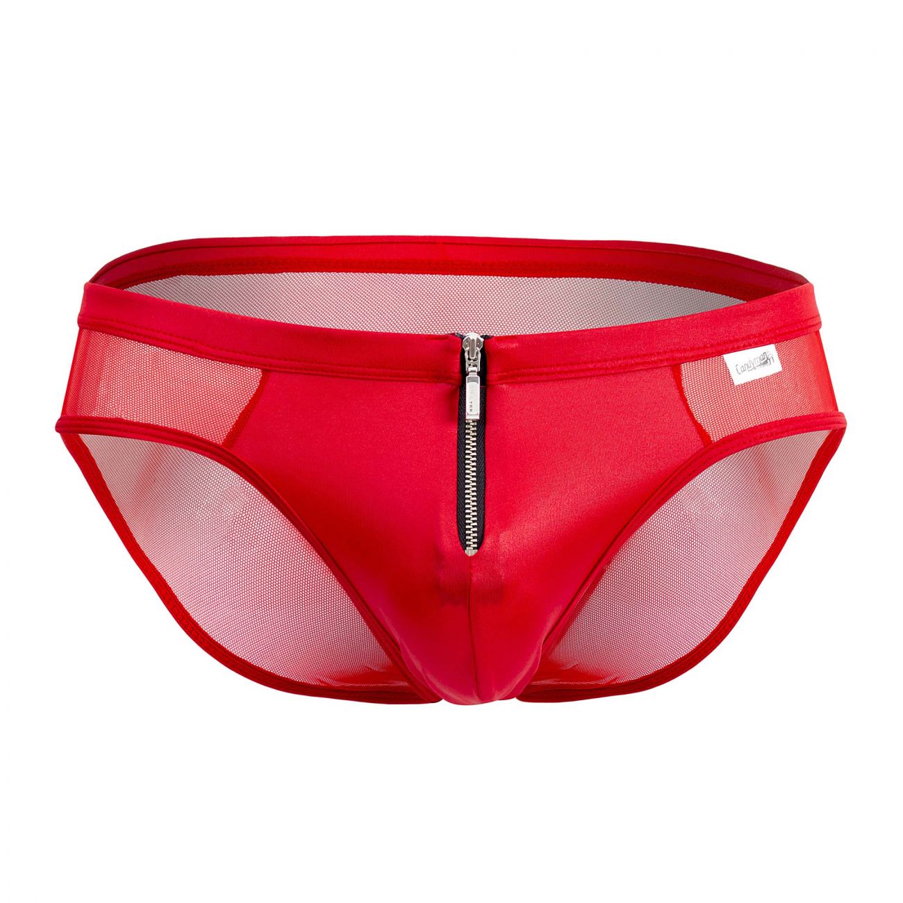 JCSTK - CandyMan 99500 Zipper-Mesh Bikini Red