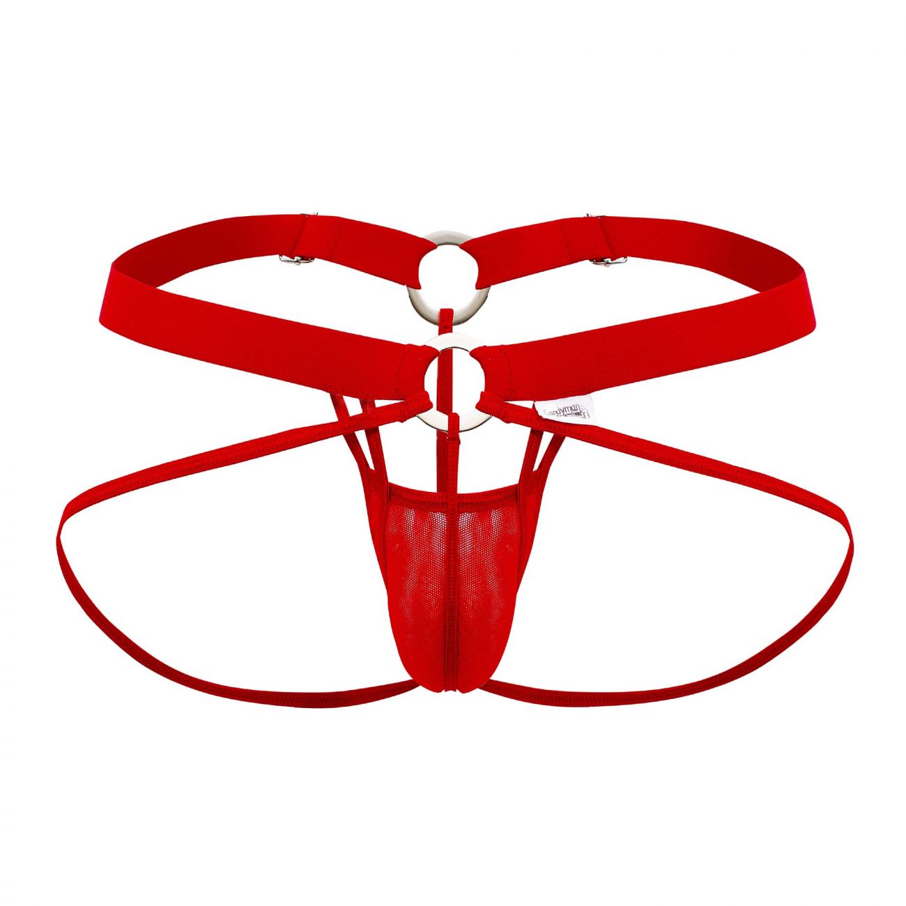 JCSTK - CandyMan 99617 Mesh Cage Jockstrap Red