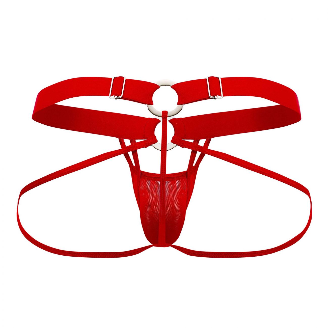 JCSTK - CandyMan 99617 Mesh Cage Jockstrap Red