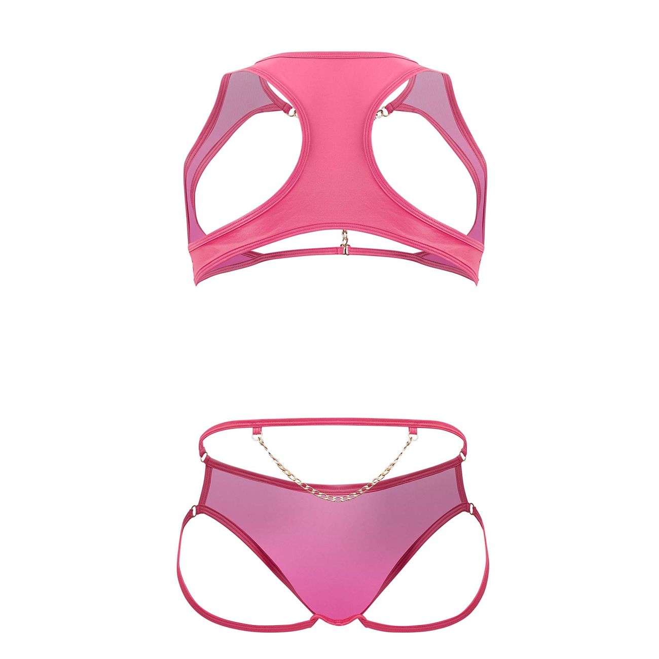 JCSTK - CandyMan 99682 Harness Jock Two Piece Set Pink