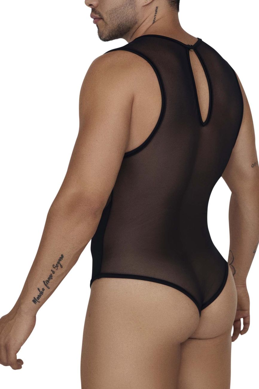 CandyMan 99699 Mesh Bodysuit Black