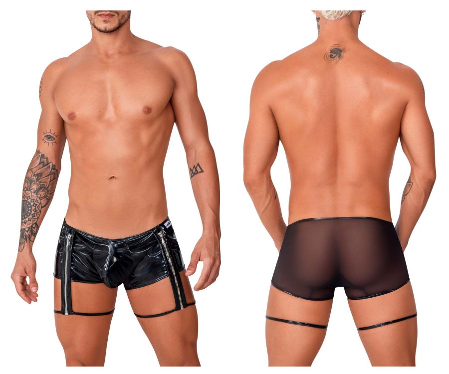 CandyMan 99740 Garter Trunks Black