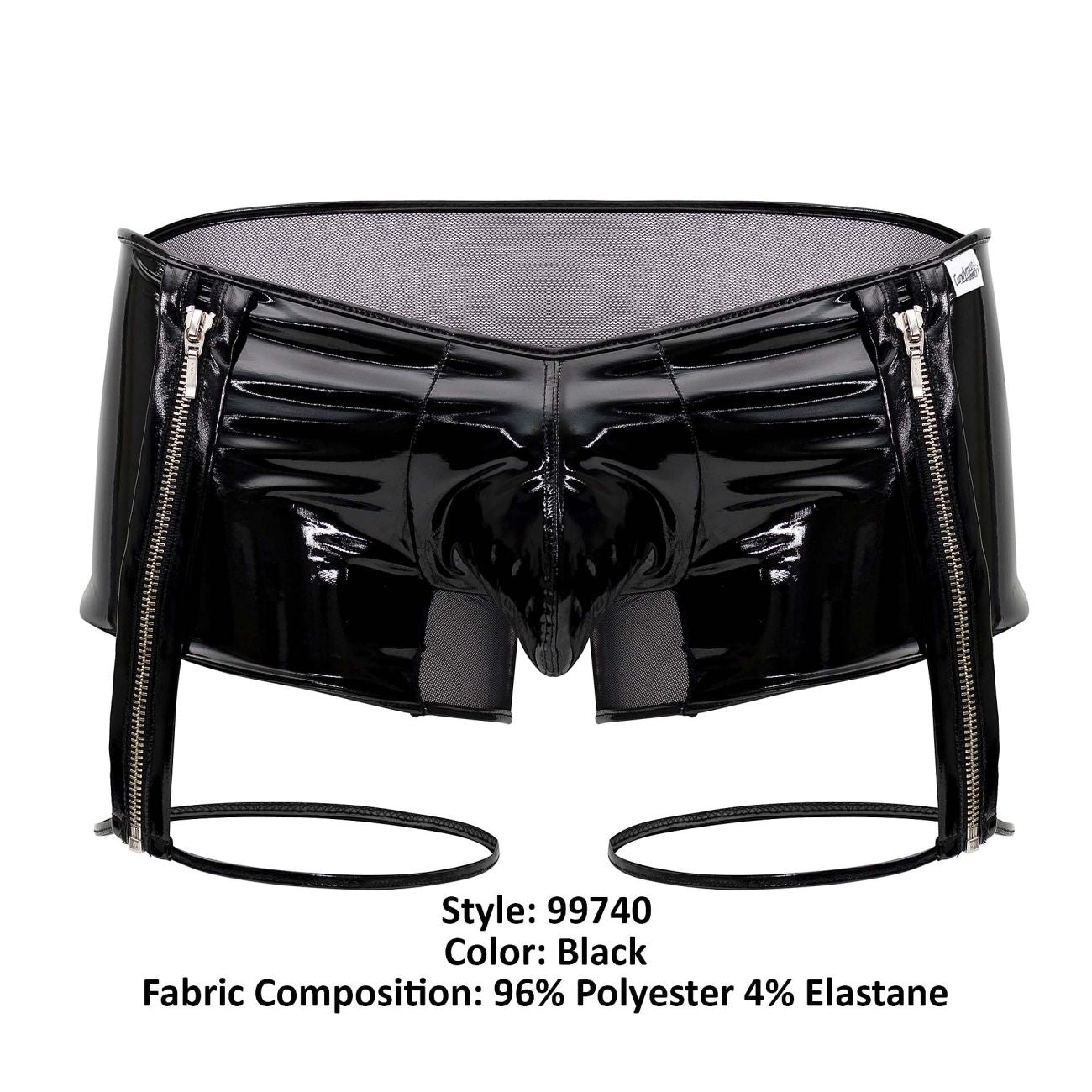 CandyMan 99740 Garter Trunks Black