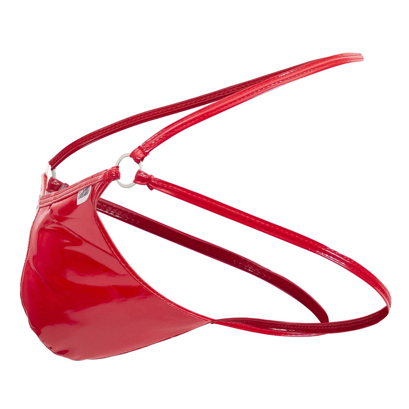 CandyMan 99741 Gloss Jockstrap Red
