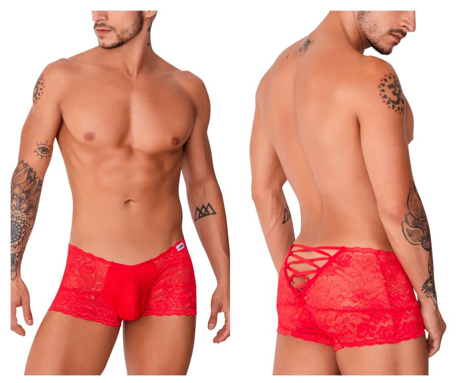 CandyMan 99745 Lace Trunks Red