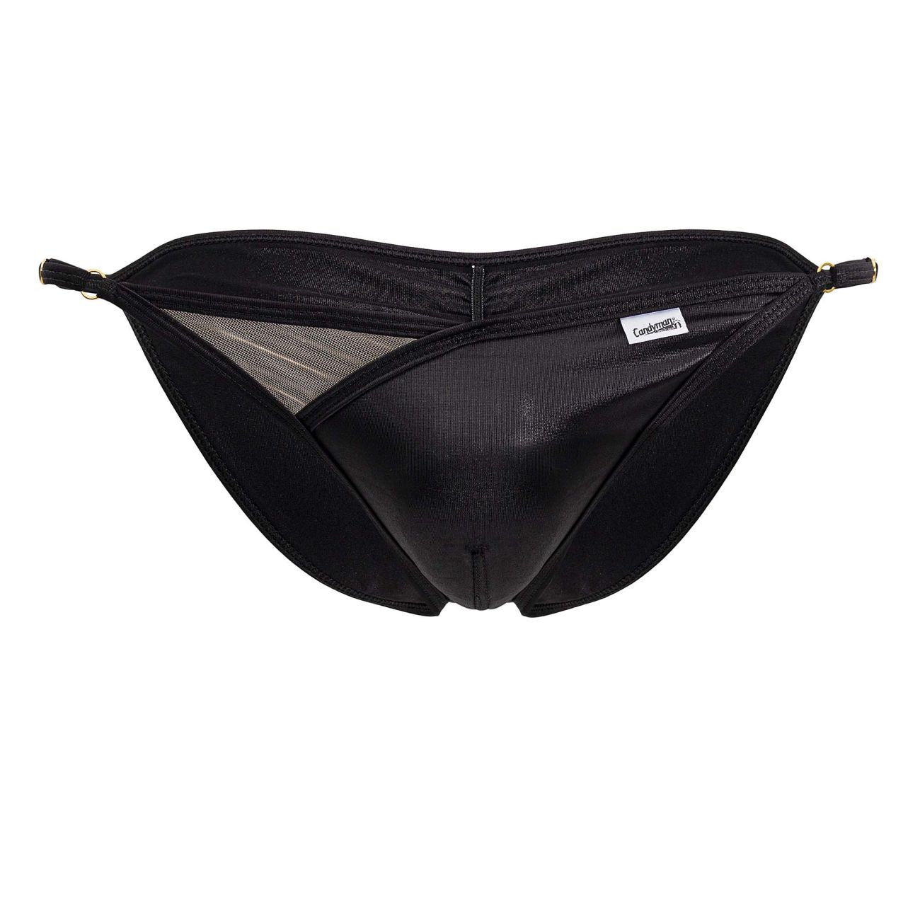 CandyMan 99768 Peekaboo Bikini Black