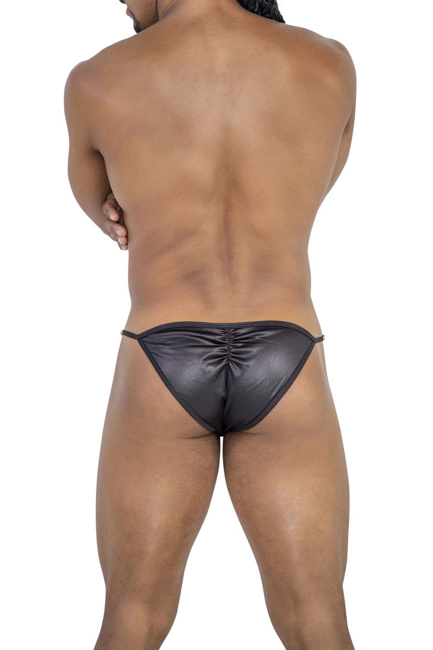 CandyMan 99768 Peekaboo Bikini Black