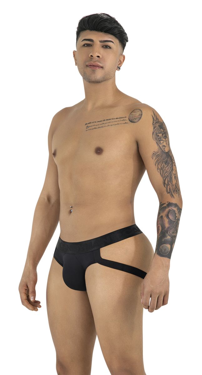 CandyMan 99925 Mens Sleek & Sexy Jockstrap Black