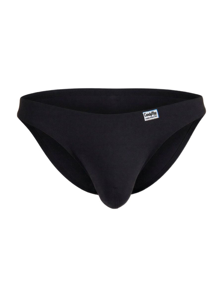 CandyMan 99928 Mens Sleek & Sexy Bikini Underwear Black