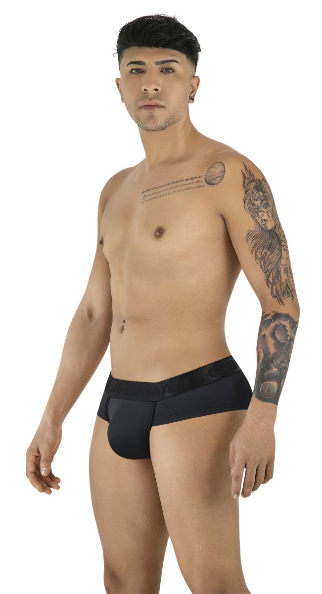 CandyMan 99932 Mens Supportive & Refined Briefs Black