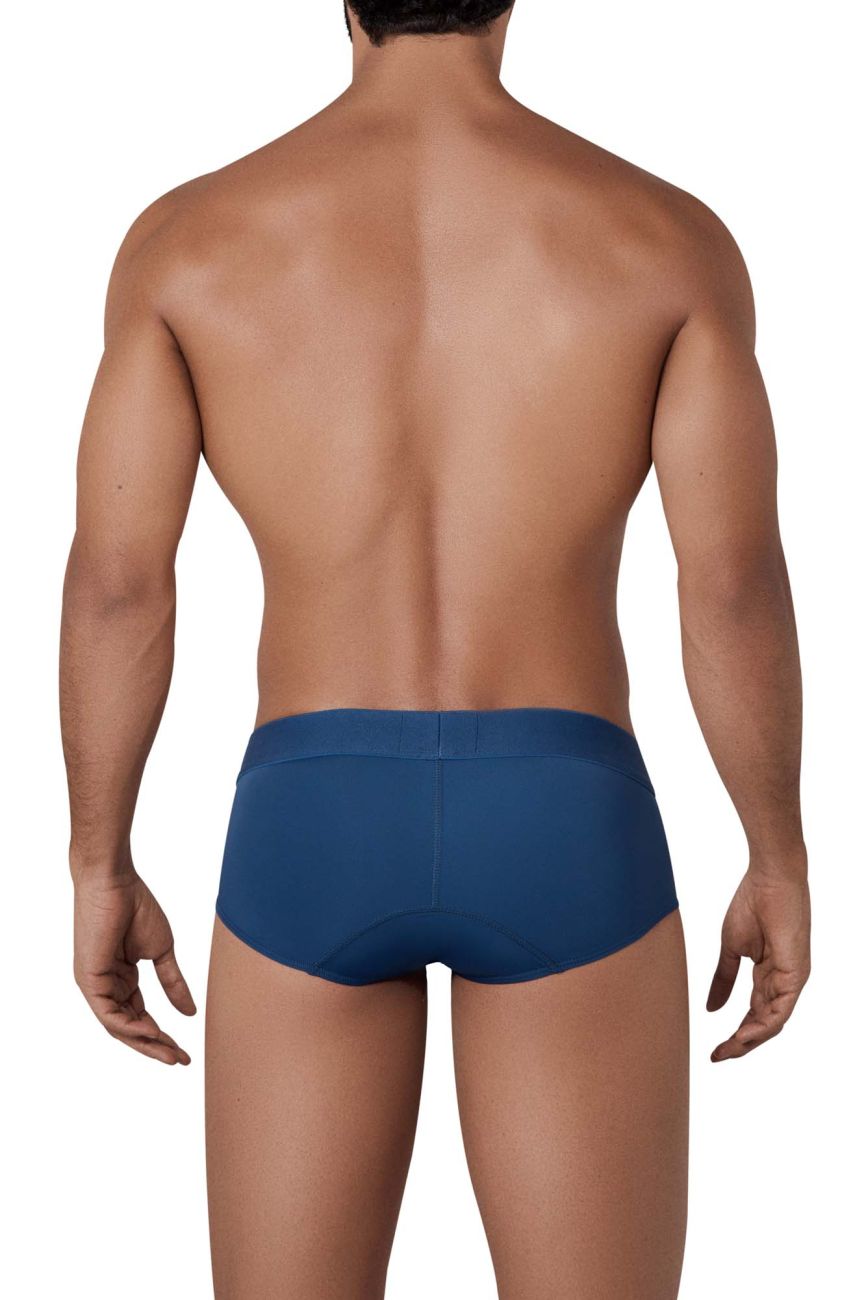 Buy MAML Charcoal, Navy Blue Solid Briefs Online at Best Prices in