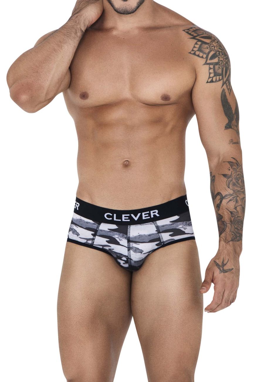 Clever 1523 Navigate Briefs Gray