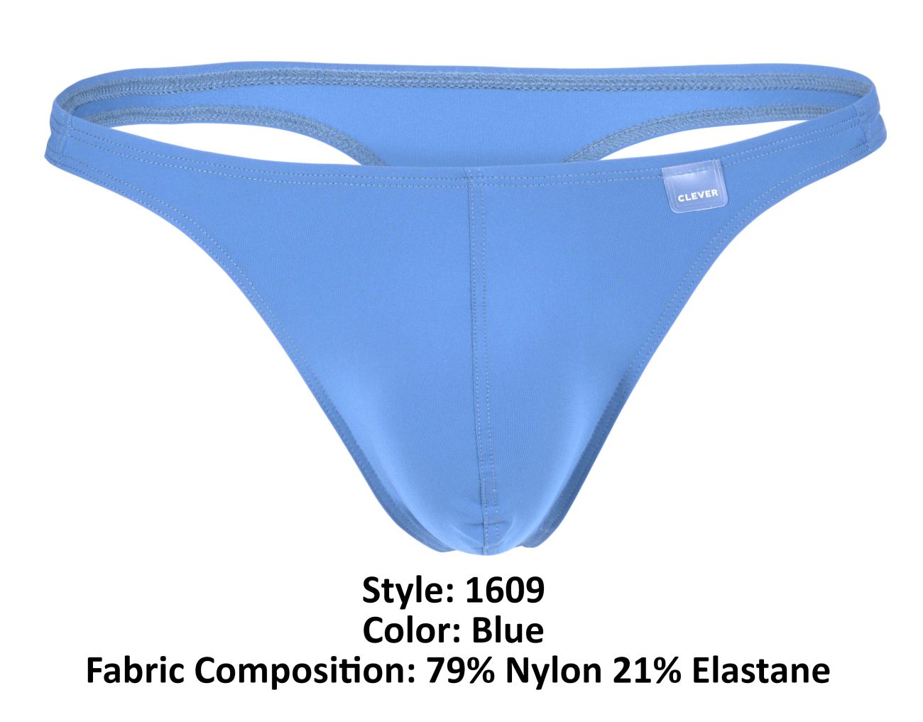 Clever 1609 Beatnik Thongs Blue
