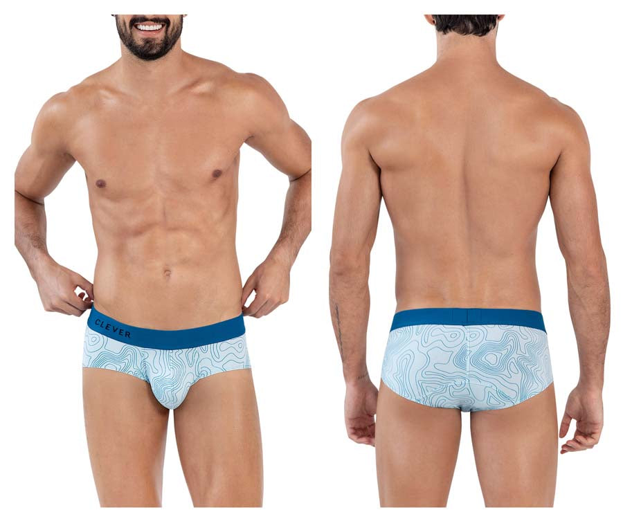 Clever 1641 Emphatic Briefs Blue