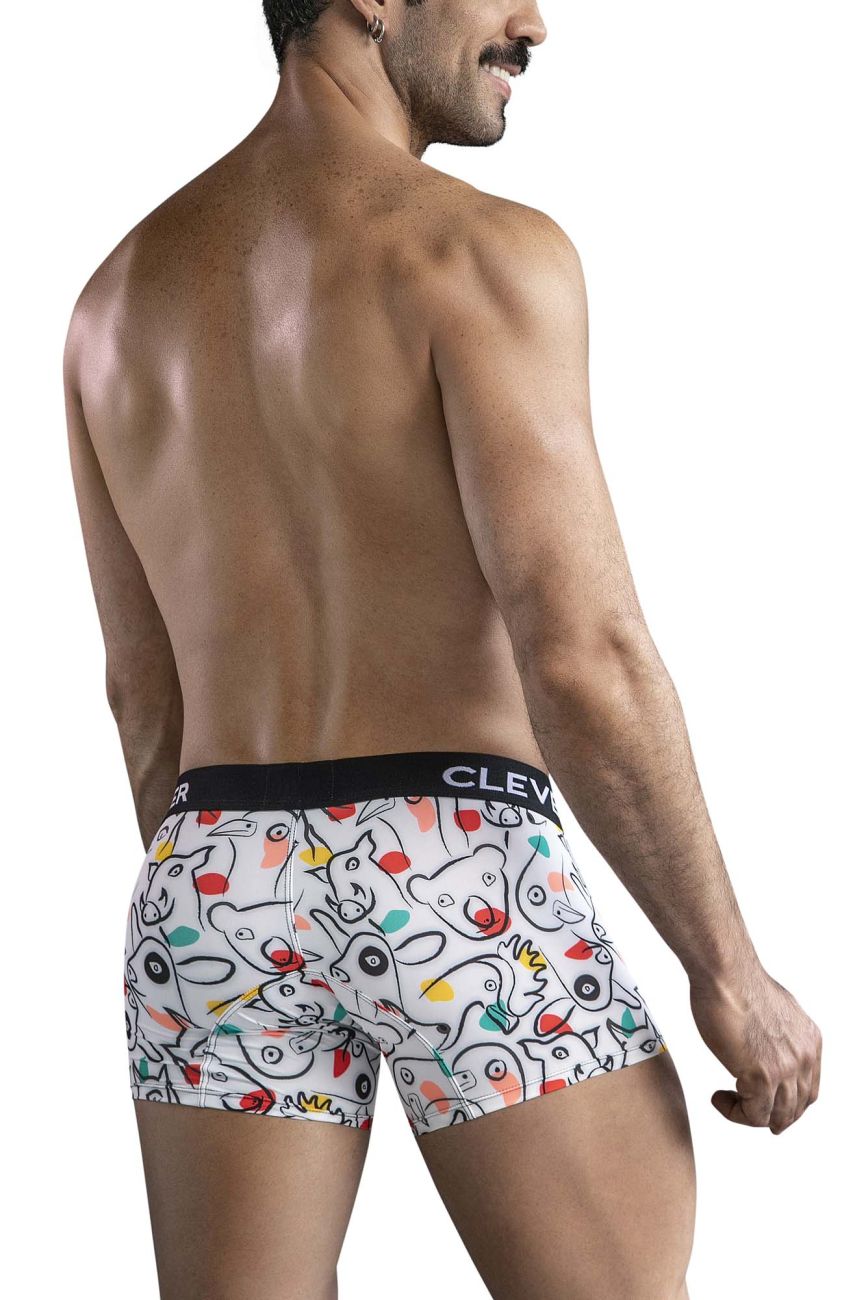 Clever 1725 Grange Trunks White Multi