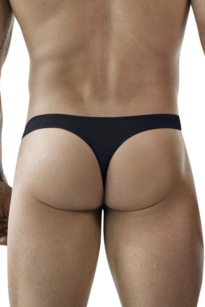 Clever 1830 Desirable Mens Barley There Thongs Black