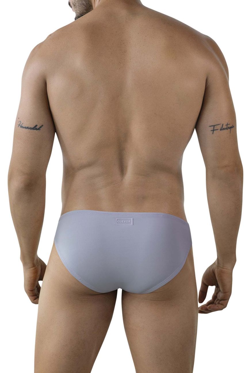 Clever 2005 Raices Mens Sleek Minimal Cut Briefs Gray